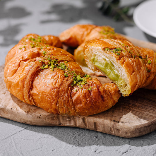 Pistachio Filled Croissant Take and Bake Pastries - Nicola's Marketplace