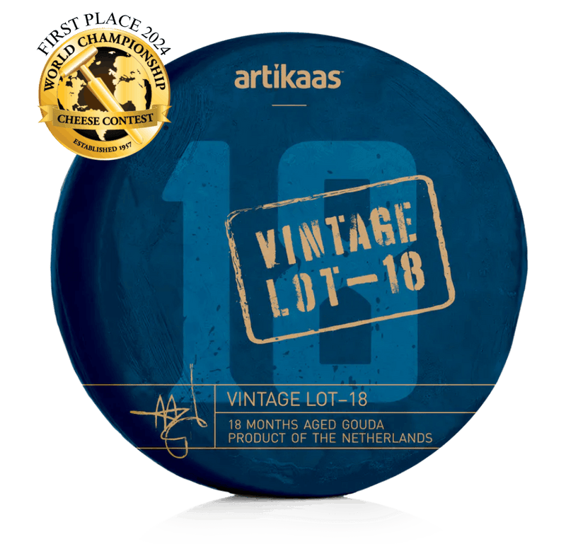 VINTAGE LOT 18 MONTH GOUDA Artikaas