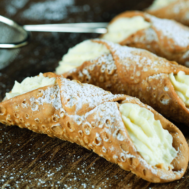 Italian Mini Cannoli Recipe DIY Kit