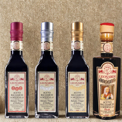Taste of Italy Balsamic Vinegar of Modena Flight
