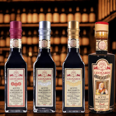 Taste of Italy Balsamic Vinegar of Modena Flight