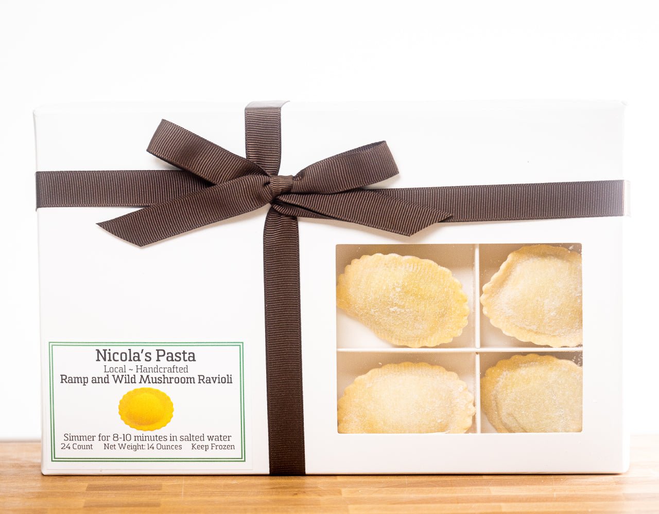 Ramp Ravoli Ramp and Wild Mushroom Ravioli – Nicola's Marketplace