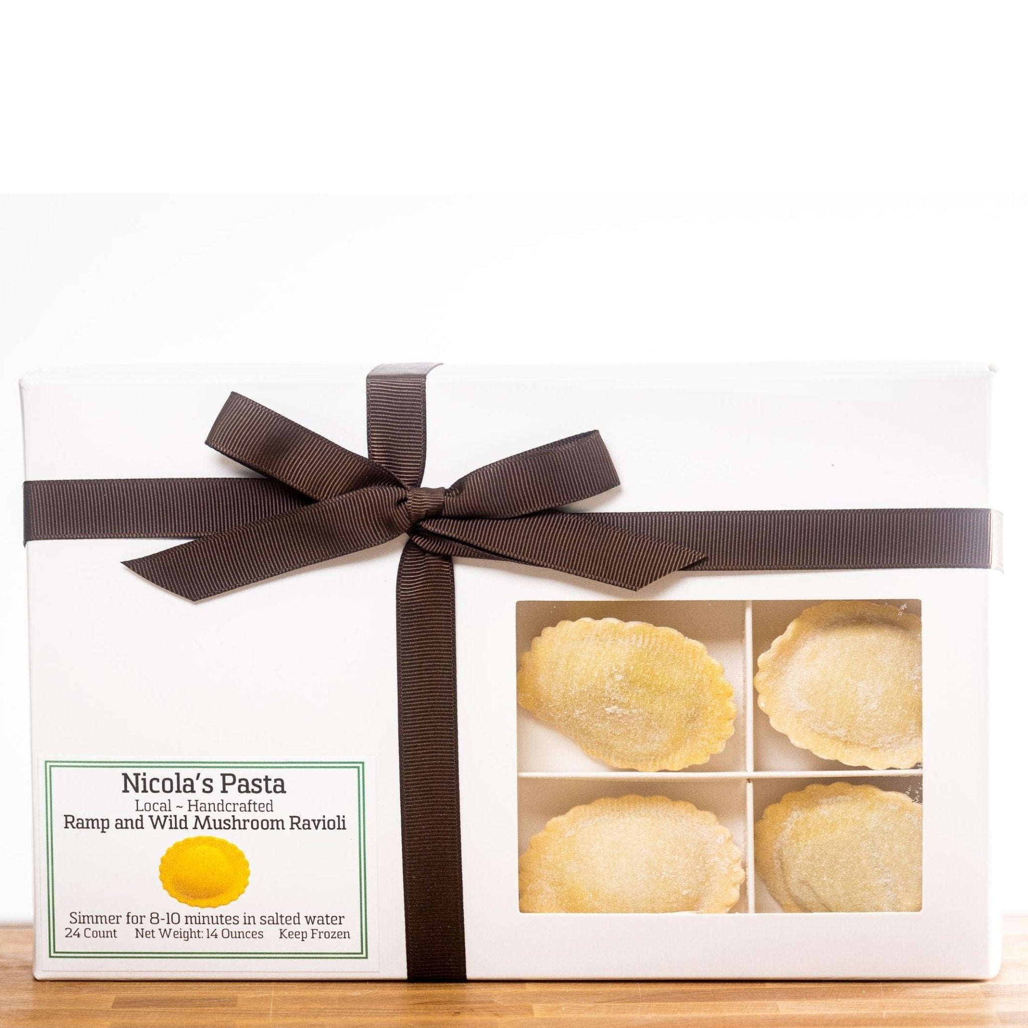 Ramp and Wild Mushroom Ravioli – Nicola's Marketplace