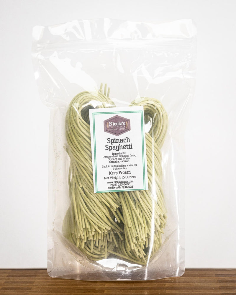 Spinach Spaghetti - Nicola&